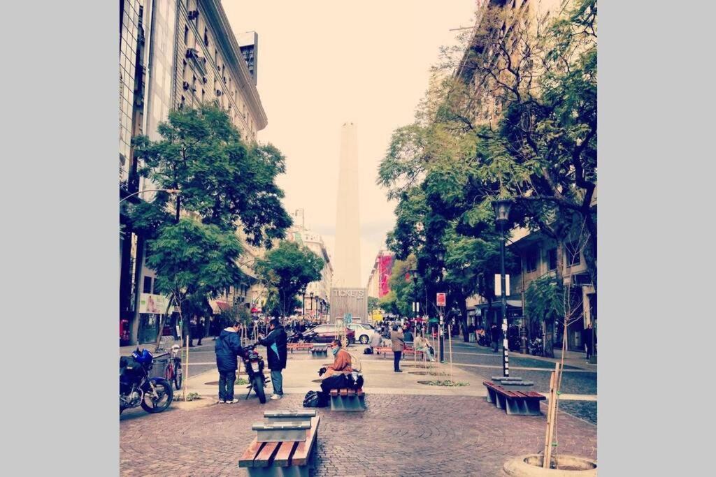 布宜诺斯艾利斯Departamento Ubicacion Unica. Zona Obelisco.公寓 外观 照片